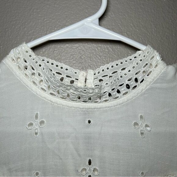 Abercrombie & Fitch crochet lace embroidered boho dress women’s size small - Picture 4 of 14